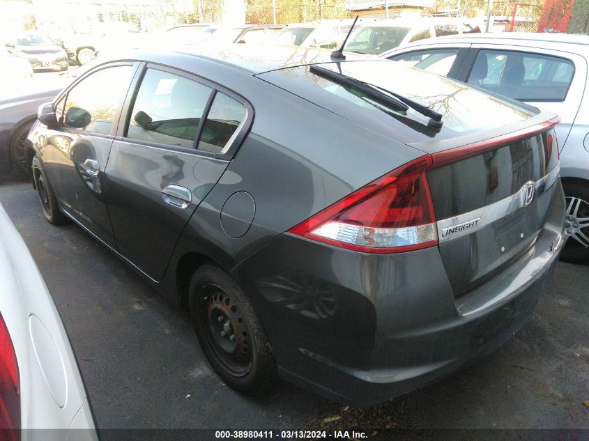 JHMZE2H39DS001482 | 2013 HONDA INSIGHT