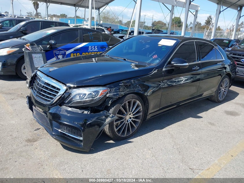 2017 Mercedes-Benz S 550 4Matic VIN: WDDUG8FB8HA330811 Lot: 38980427