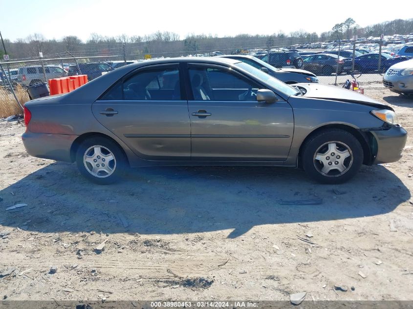 2003 Toyota Camry Le V6 VIN: 4T1BF32K33U552379 Lot: 38980453