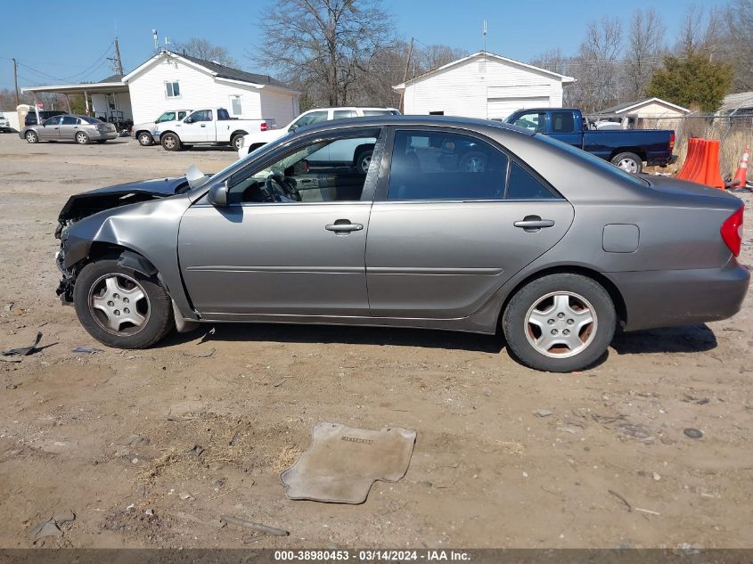 2003 Toyota Camry Le V6 VIN: 4T1BF32K33U552379 Lot: 38980453