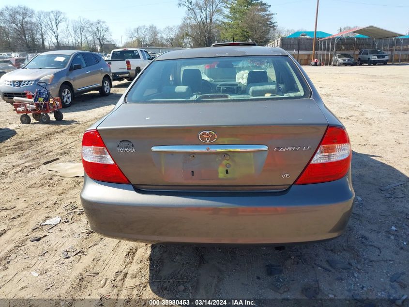 2003 Toyota Camry Le V6 VIN: 4T1BF32K33U552379 Lot: 38980453