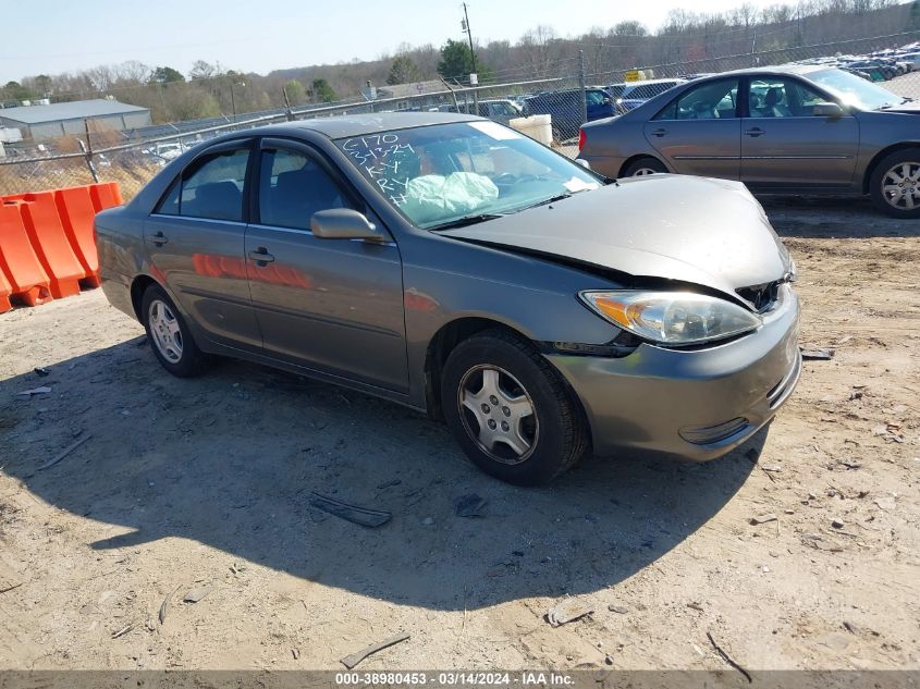 2003 Toyota Camry Le V6 VIN: 4T1BF32K33U552379 Lot: 38980453