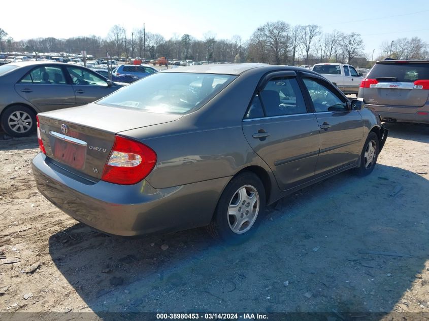 2003 Toyota Camry Le V6 VIN: 4T1BF32K33U552379 Lot: 38980453