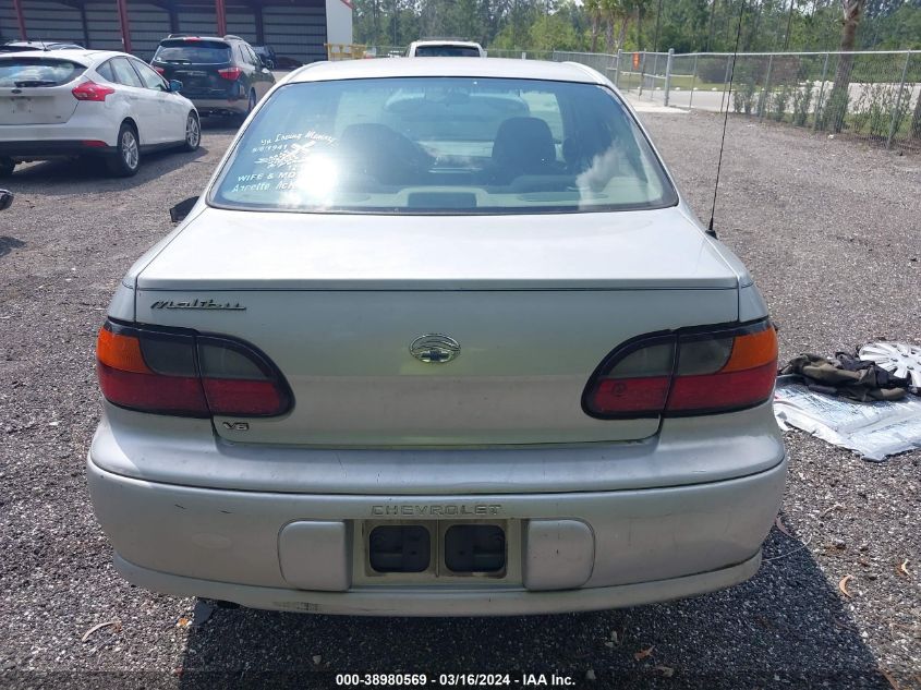 2001 Chevrolet Malibu VIN: 1G1ND52J516255506 Lot: 38980569