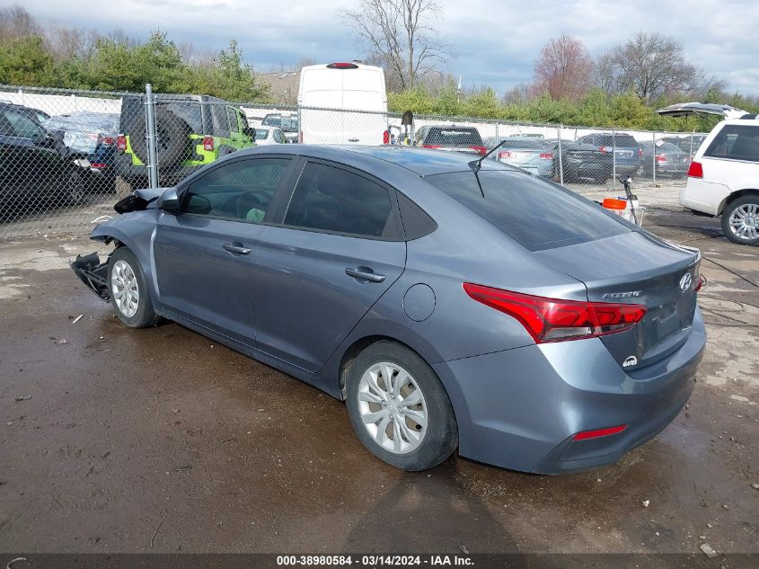 2019 Hyundai Accent Se VIN: 3KPC24A31KE064095 Lot: 38980584