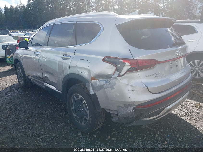 2021 HYUNDAI SANTA FE VIN: KM8S2DA12MU002618