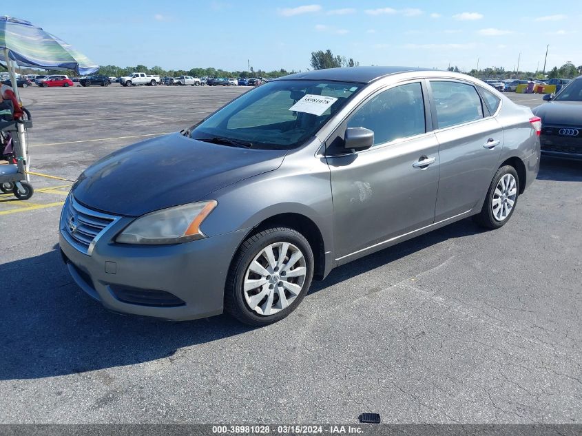 3N1AB7APXFY237678 | 2015 NISSAN SENTRA