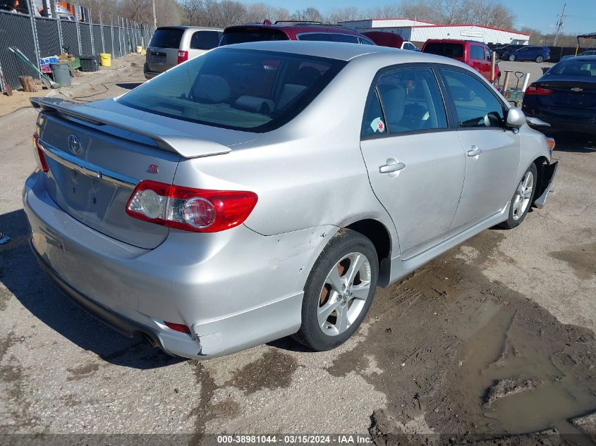 2012 Toyota Corolla S VIN: 2T1BU4EE7CC768514 Lot: 38981044