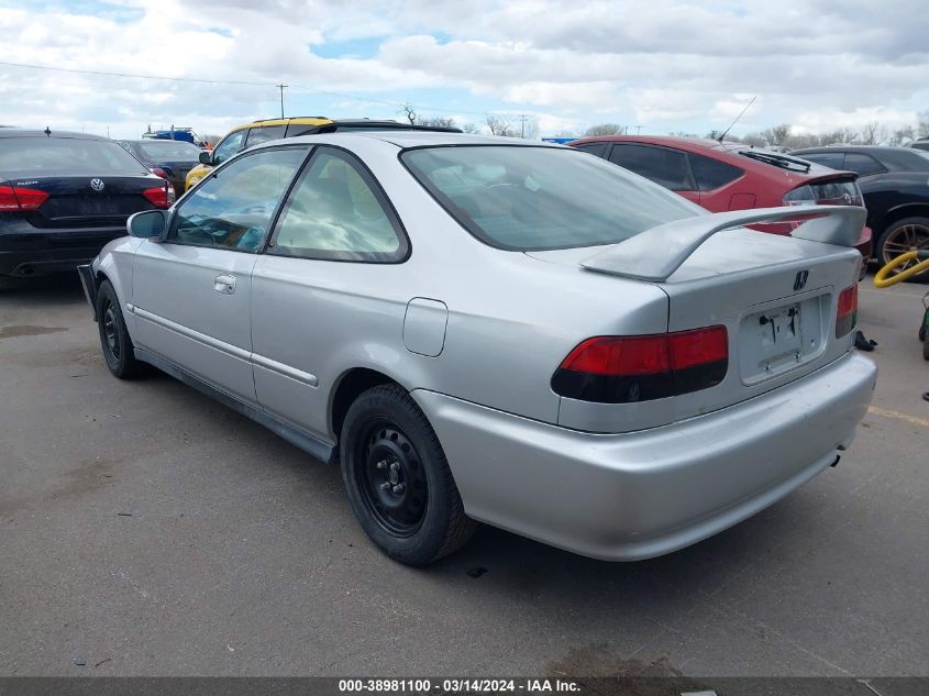 1999 Honda Civic Ex VIN: 1HGEJ8144XL033578 Lot: 38981100