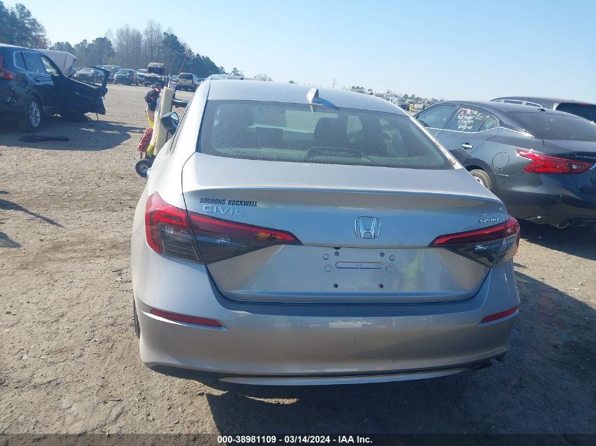 2HGFE2F59NH503850 | 2022 HONDA CIVIC