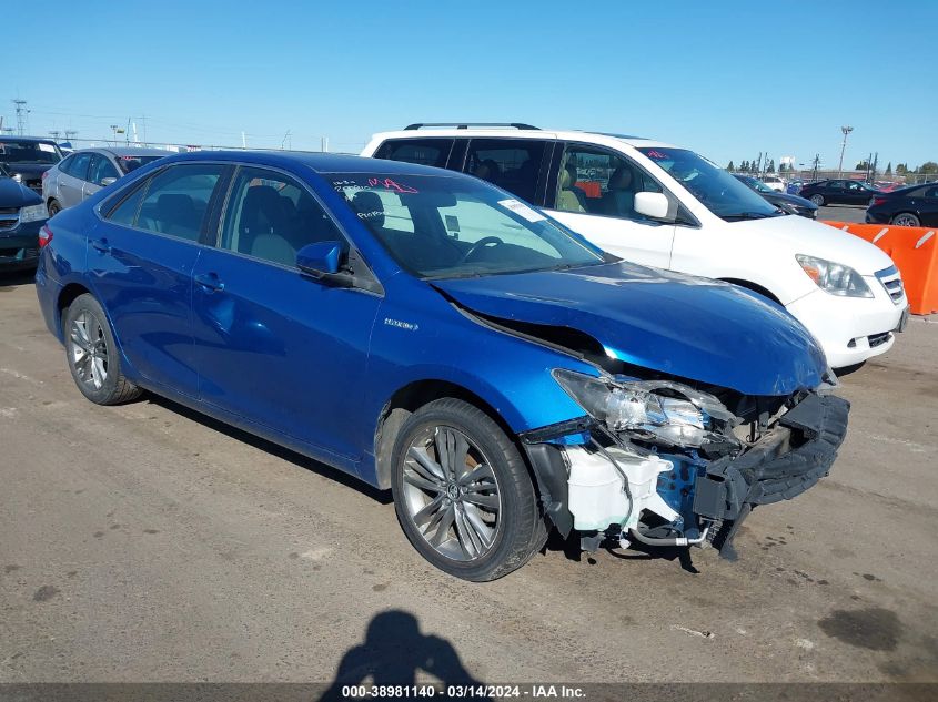 2017 Toyota Camry Hybrid Se VIN: 4T1BD1FK2HU200910 Lot: 38981140