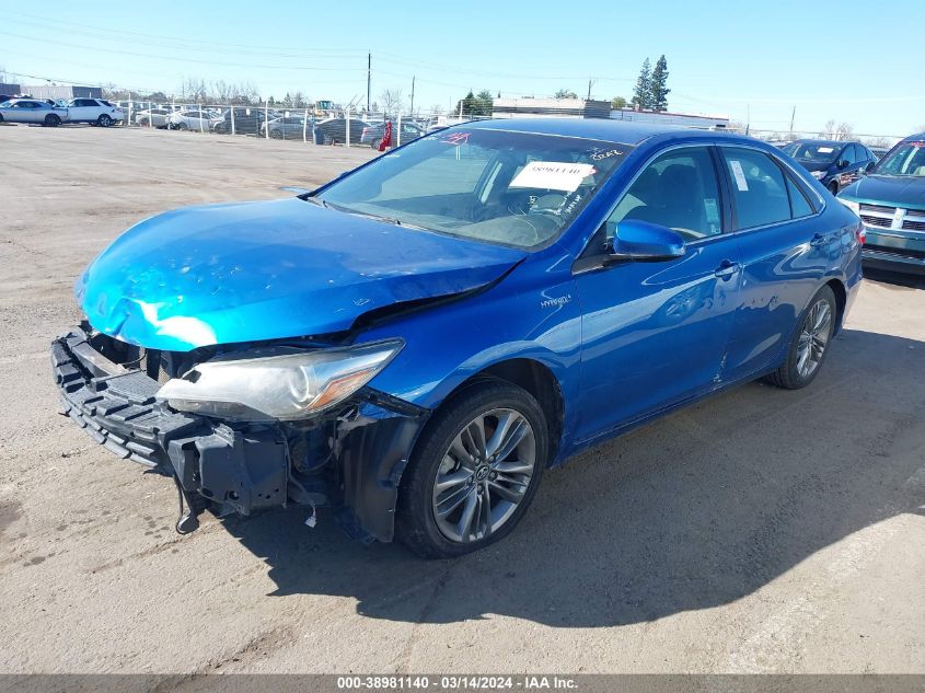 2017 Toyota Camry Hybrid Se VIN: 4T1BD1FK2HU200910 Lot: 38981140