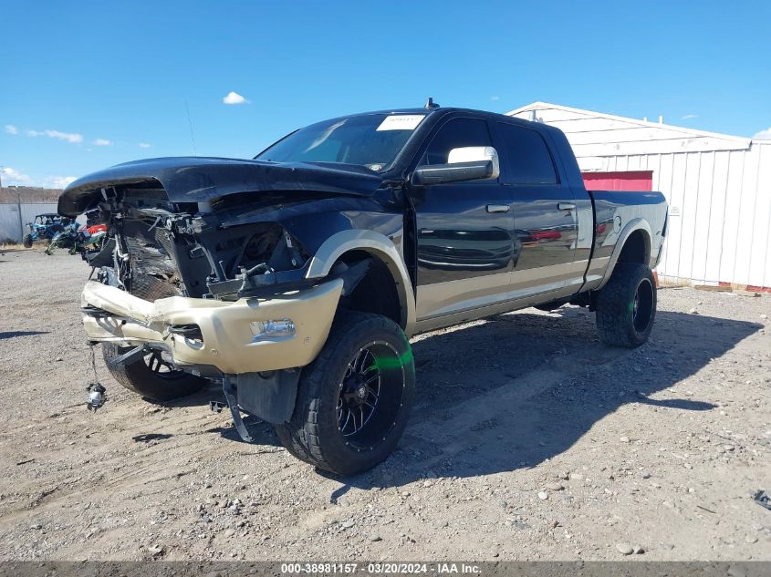 2017 Ram 2500 Longhorn Mega Cab 4X4 6'4 Box VIN: 3C6UR5PL9HG539932 Lot: 38981157