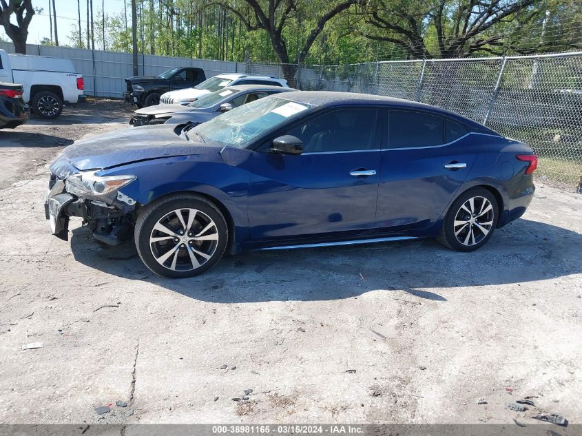 1N4AA6AP2HC394682 | 2017 NISSAN MAXIMA