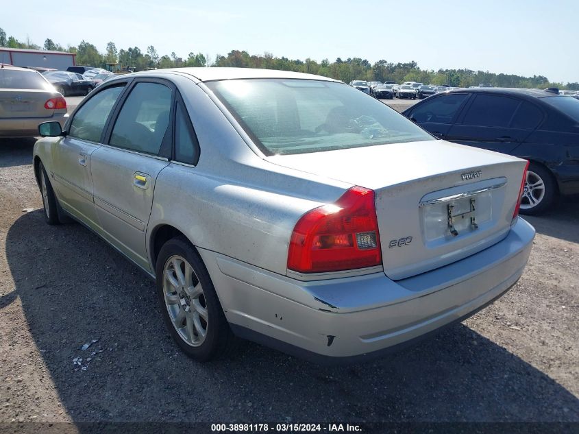 YV1TS592451392291 2005 Volvo S80 2.5T