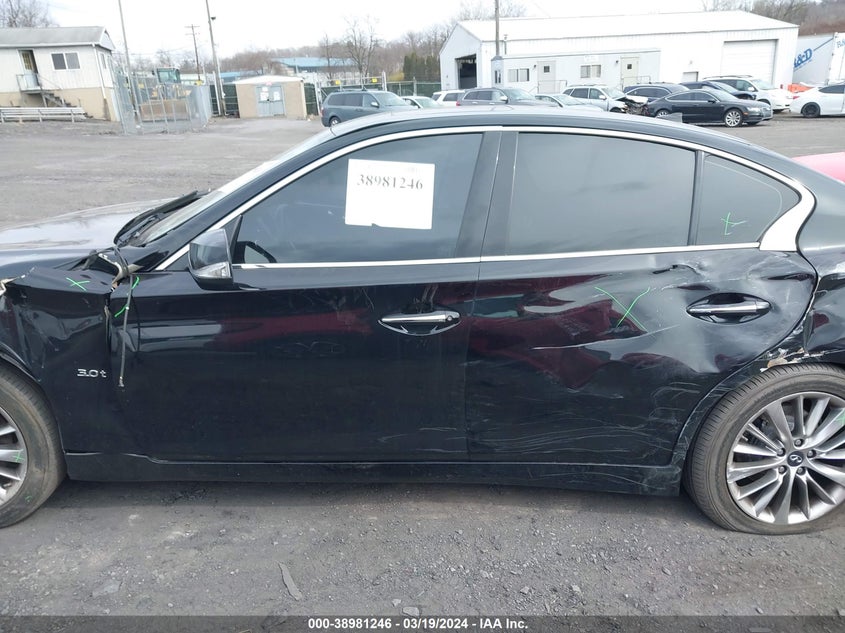 VIN JN1EV7AP3KM517903 2019 INFINITI Q50 3.0T LUXE
