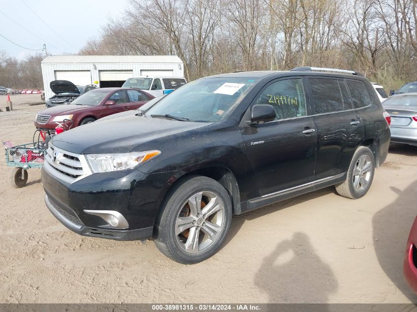 2012 Toyota Highlander Limited V6 VIN: 5TDDK3EH4CS119103 Lot: 38981315