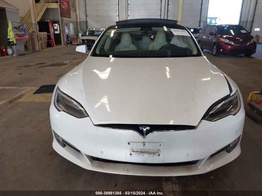 2016 Tesla Model S 60D/70D/75D/85D/90D VIN: 5YJSA1E25GF166869 Lot: 38981385