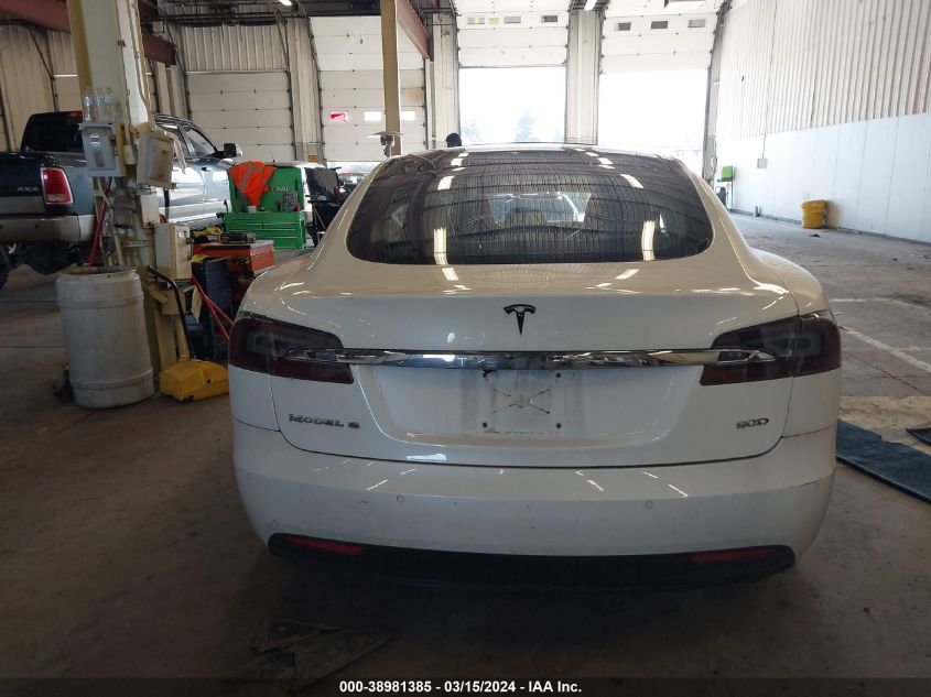 2016 Tesla Model S 60D/70D/75D/85D/90D VIN: 5YJSA1E25GF166869 Lot: 38981385