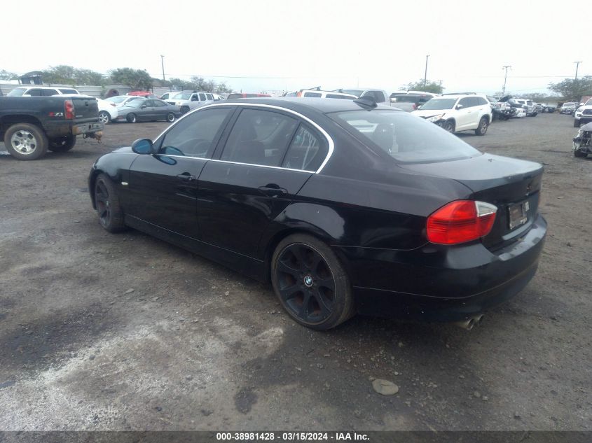 2006 BMW 330I VIN: WBAVB335X6PS05282 Lot: 38981428