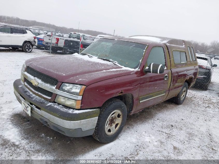 1GCEC14V53Z202874 | 2003 CHEVROLET SILVERADO 1500