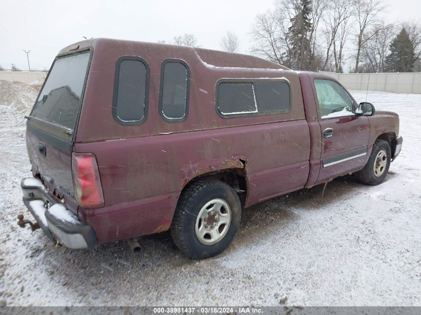 1GCEC14V53Z202874 | 2003 CHEVROLET SILVERADO 1500