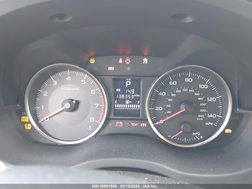 2014 SUBARU XV CROSSTREK 2.0I LIMITED - JF2GPAGC5E8295400