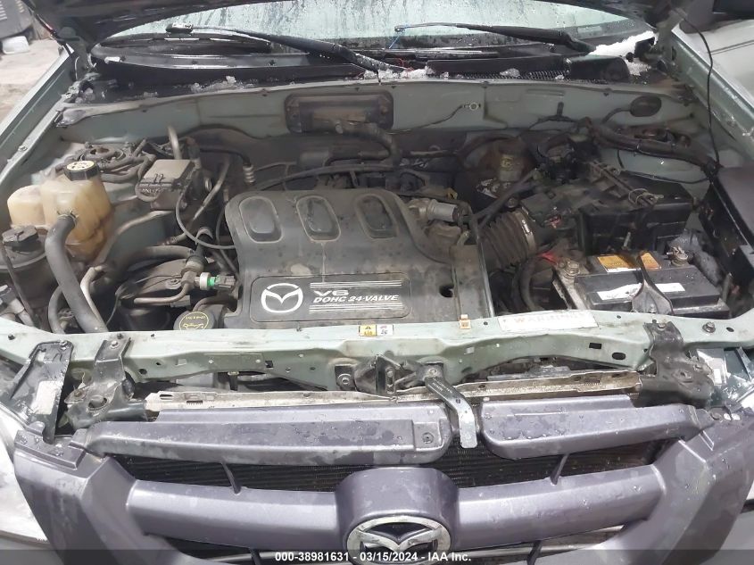 2004 Mazda Tribute Lx V6 VIN: 4F2CZ941X4KM16187 Lot: 39337760