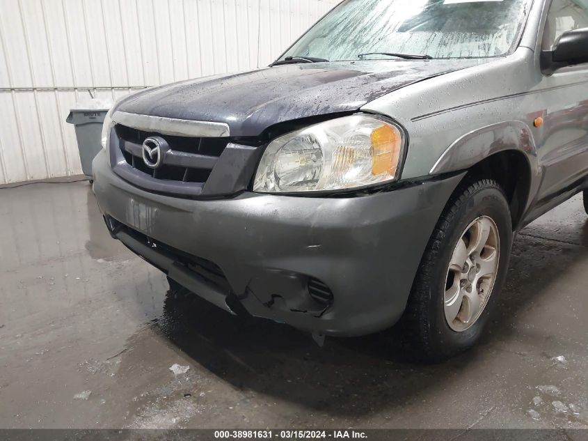 2004 Mazda Tribute Lx V6 VIN: 4F2CZ941X4KM16187 Lot: 39337760