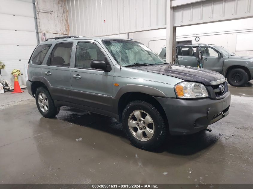 2004 Mazda Tribute Lx V6 VIN: 4F2CZ941X4KM16187 Lot: 39337760