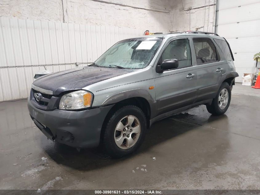 2004 Mazda Tribute Lx V6 VIN: 4F2CZ941X4KM16187 Lot: 39337760