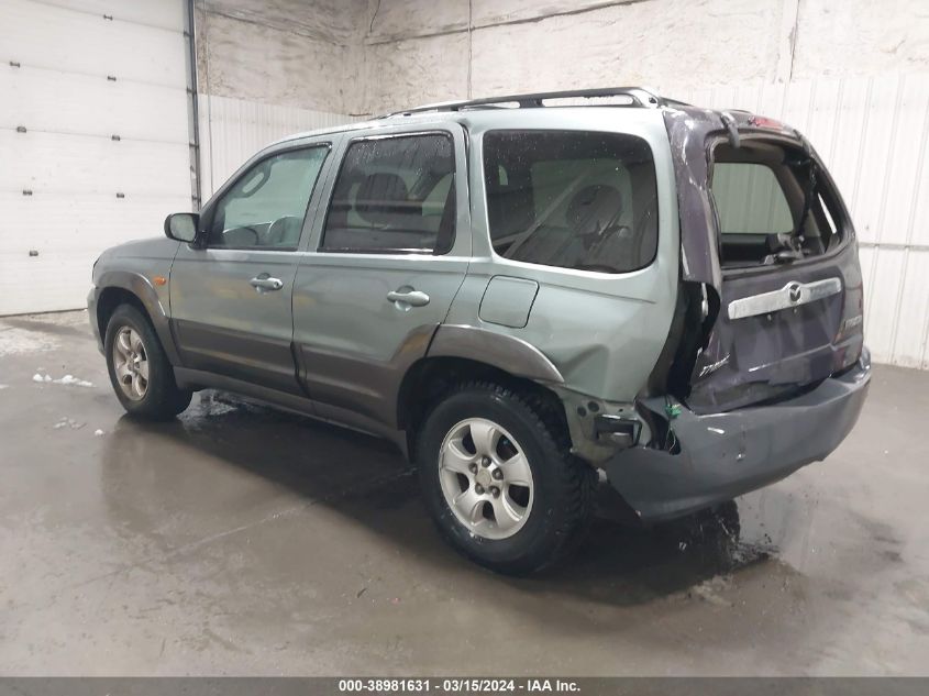 2004 Mazda Tribute Lx V6 VIN: 4F2CZ941X4KM16187 Lot: 39337760