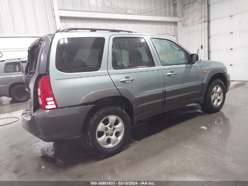 2004 Mazda Tribute Lx V6 VIN: 4F2CZ941X4KM16187 Lot: 39337760