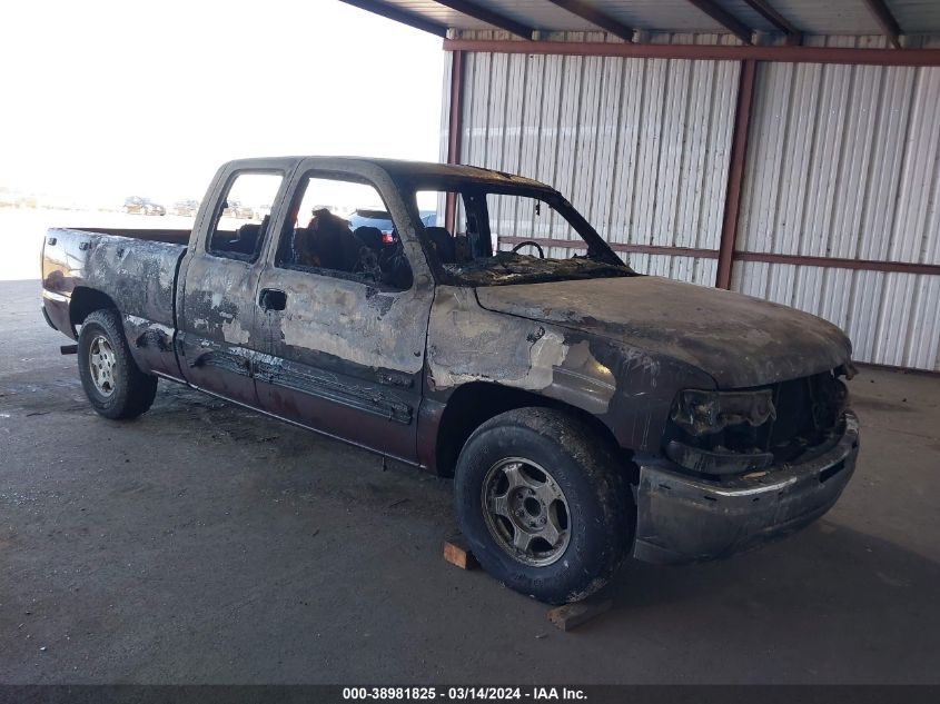 2001 Chevrolet Silverado 1500 Ls VIN: 2GCEC19T811372515 Lot: 38981825