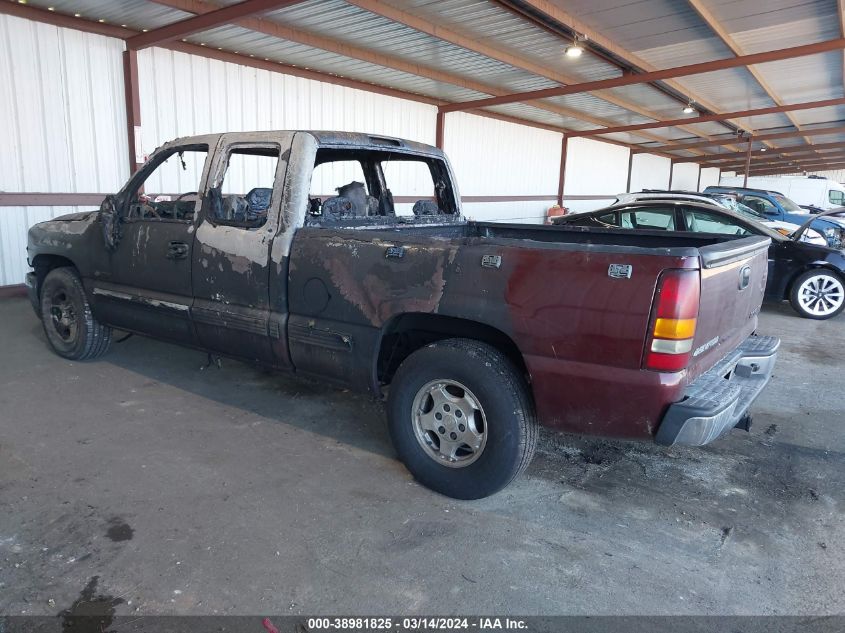 2001 Chevrolet Silverado 1500 Ls VIN: 2GCEC19T811372515 Lot: 38981825