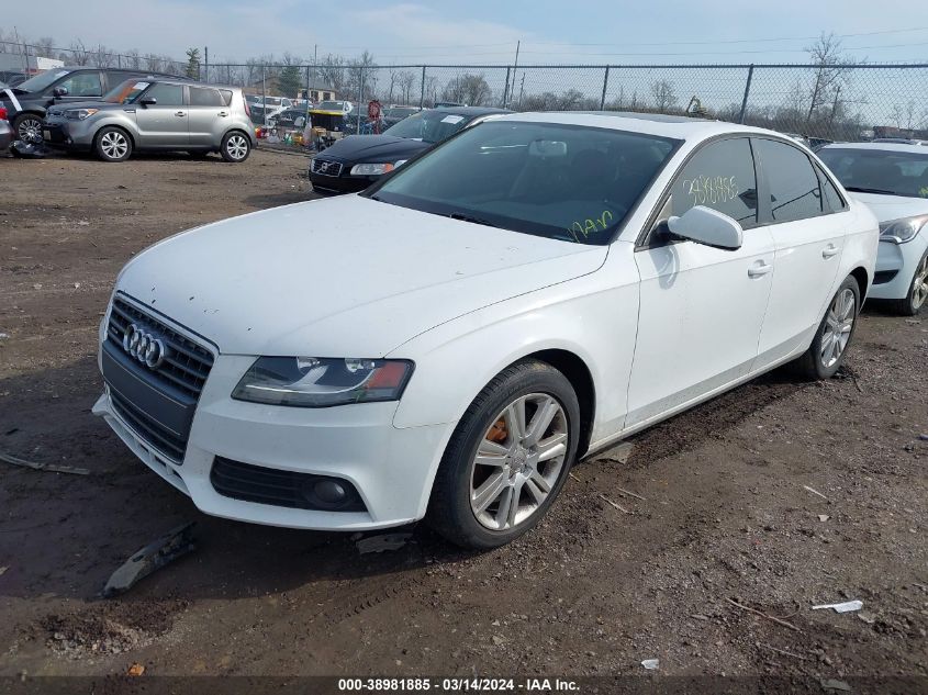 WAUBFAFL4AN010045 | 2010 AUDI A4