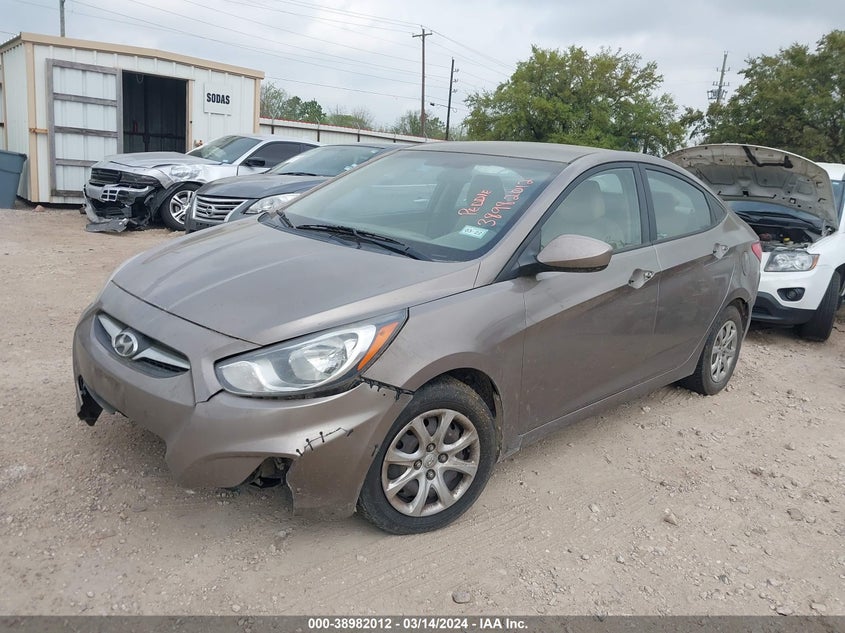 2013 HYUNDAI ACCENT GLS - KMHCT4AE7DU523628