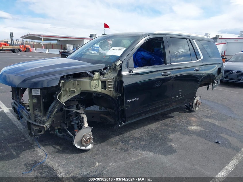 2022 CHEVROLET TAHOE 4WD HIGH COUNTRY - 1GNSKTKL9NR239911