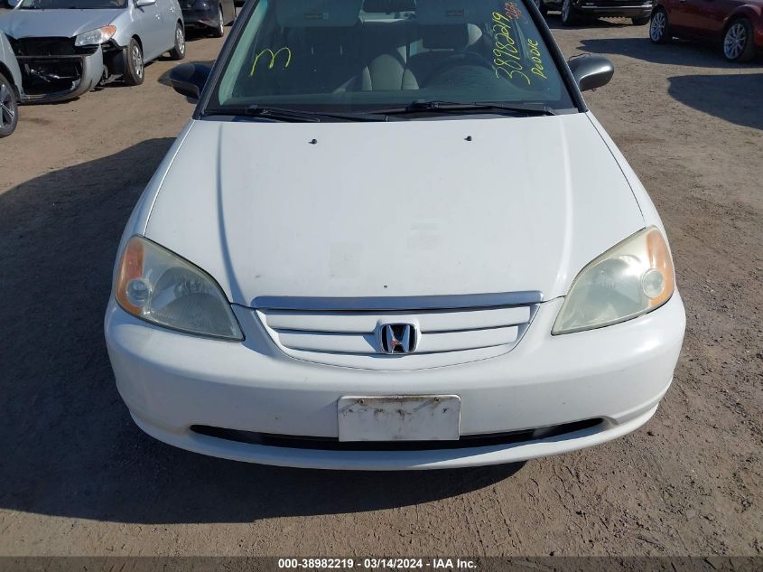 2HGES16562H581898 | 2002 HONDA CIVIC