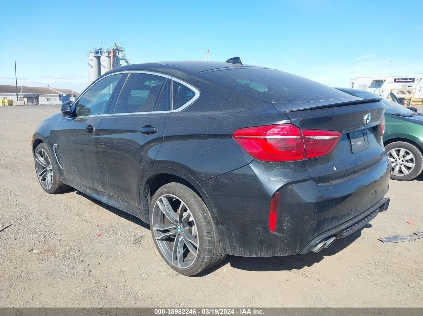 2016 BMW X6 M VIN: 5YMKW8C50G0R43181 Lot: 38982246