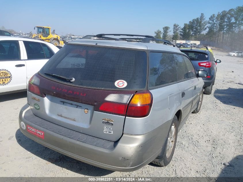 4S3BH675137615822 | 2003 SUBARU OUTBACK