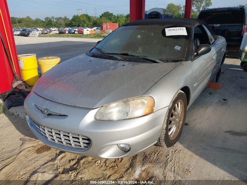 1C3EL65R42N256384 | 2002 CHRYSLER SEBRING