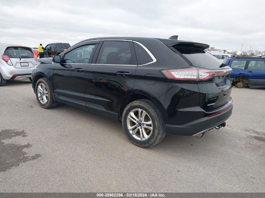 2016 Ford Edge Sel VIN: 2FMPK4J92GBC10083 Lot: 38982286