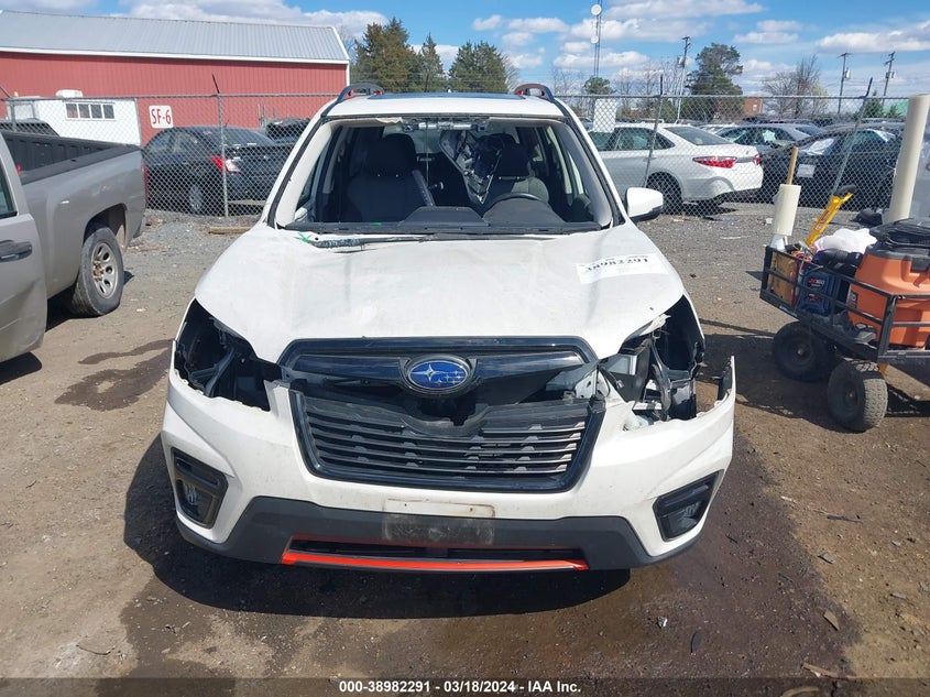 VIN JF2SKAPC3KH505593 2019 SUBARU FORESTER SPORT