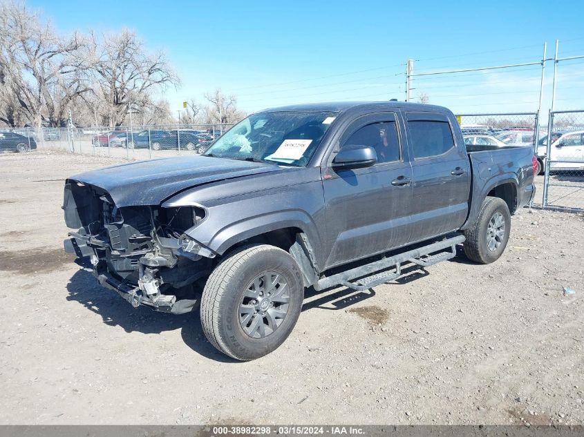 2020 Toyota Tacoma Sr VIN: 5TFAX5GN8LX172593 Lot: 38982298