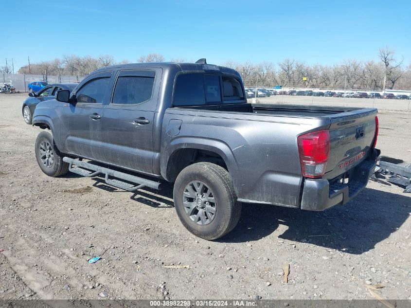 2020 Toyota Tacoma Sr VIN: 5TFAX5GN8LX172593 Lot: 38982298