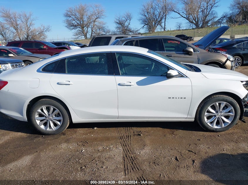 2019 CHEVROLET MALIBU LT - 1G1ZD5ST1KF166908