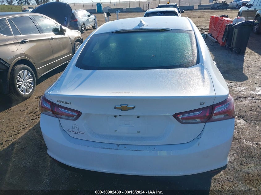 2019 CHEVROLET MALIBU LT - 1G1ZD5ST1KF166908