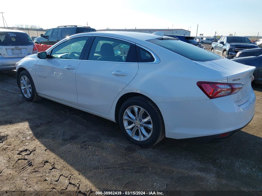 2019 CHEVROLET MALIBU LT - 1G1ZD5ST1KF166908