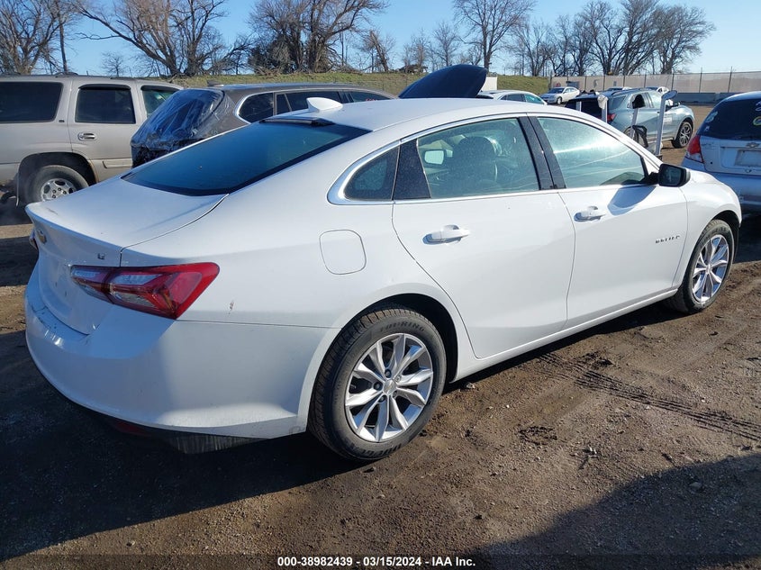 2019 CHEVROLET MALIBU LT - 1G1ZD5ST1KF166908